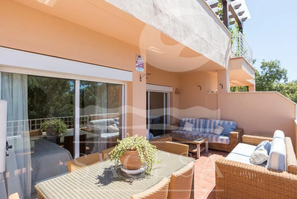 Terrace, Apartamentos Jardines de Santa Maria Golf, Costa Del Sol