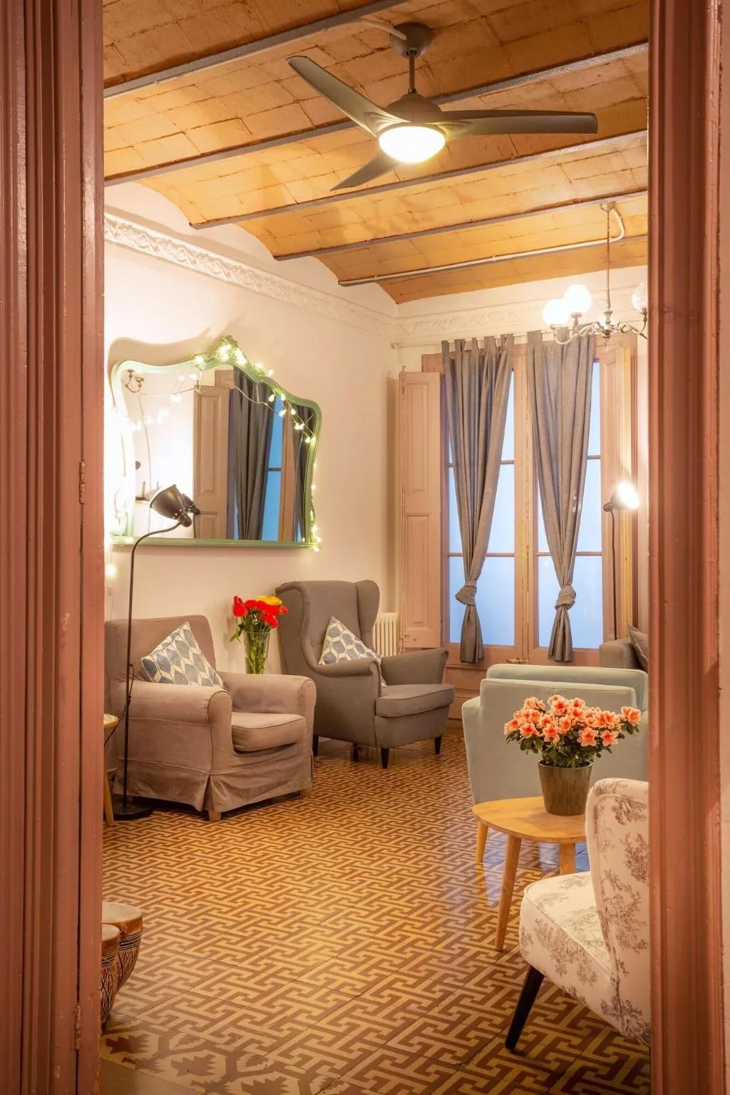 Lobby, Primavera Hostel, Barcelona