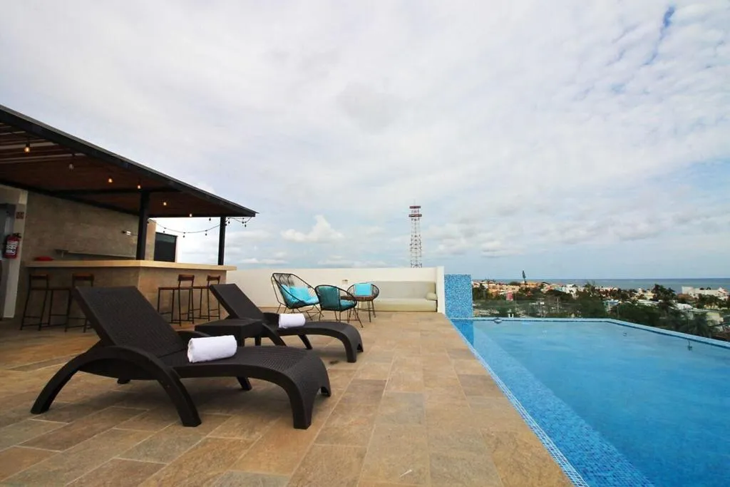 Terrace, Soho Boutique Puerto Morelos, Cancun Area