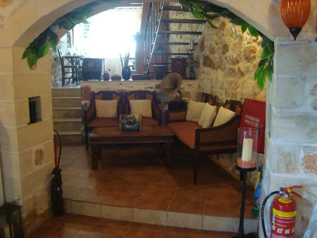 Lobby, Agrotikon Cottage, Crete