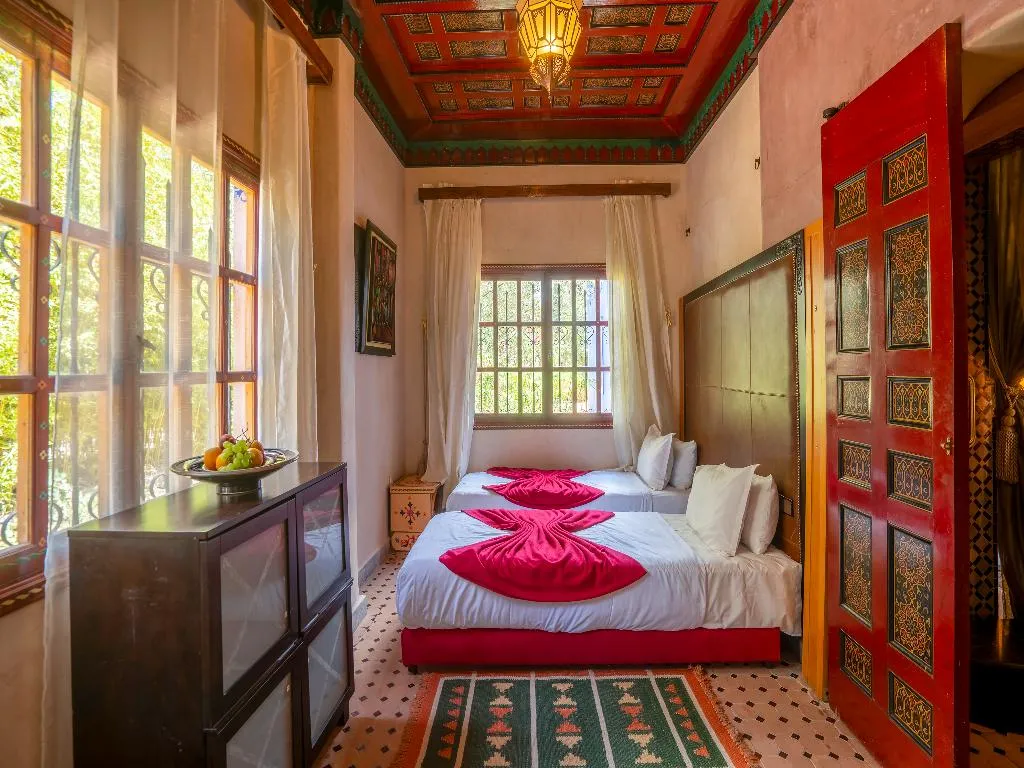 SUITE TWO BEDROOMS ONE BATHROOM Room, Riad Cle De Sol, Marrakech