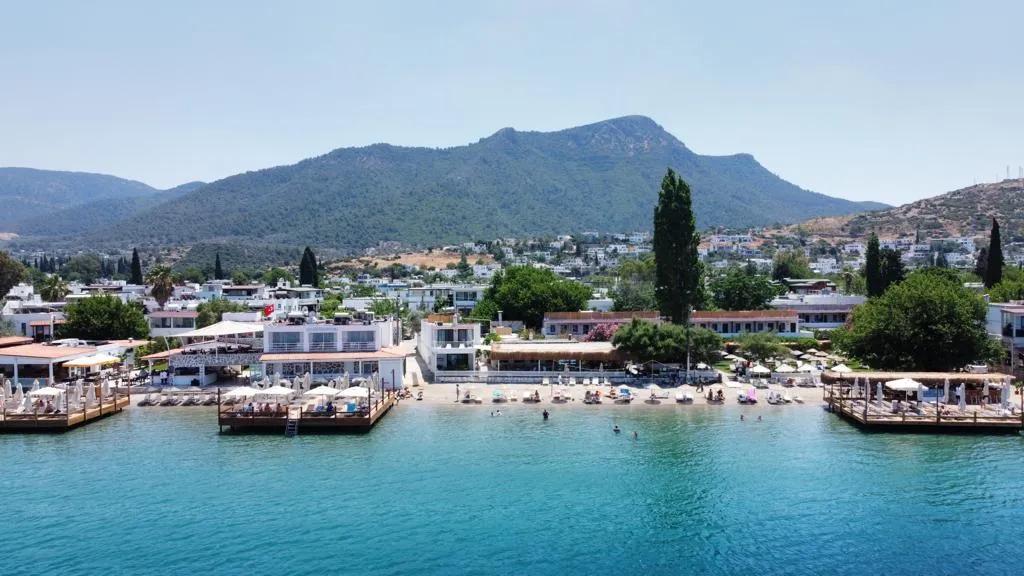 Beach, Daphnis Hotel, Bodrum