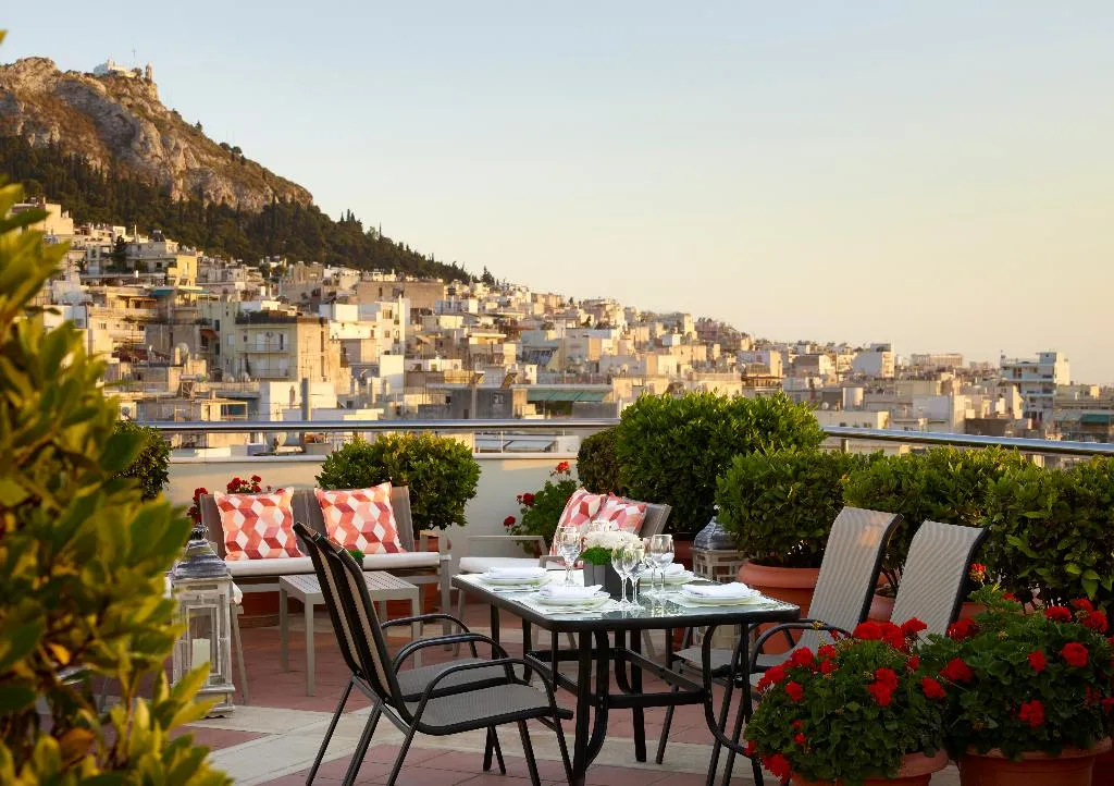 Terrace, Athens Zafolia Hotel, Athens