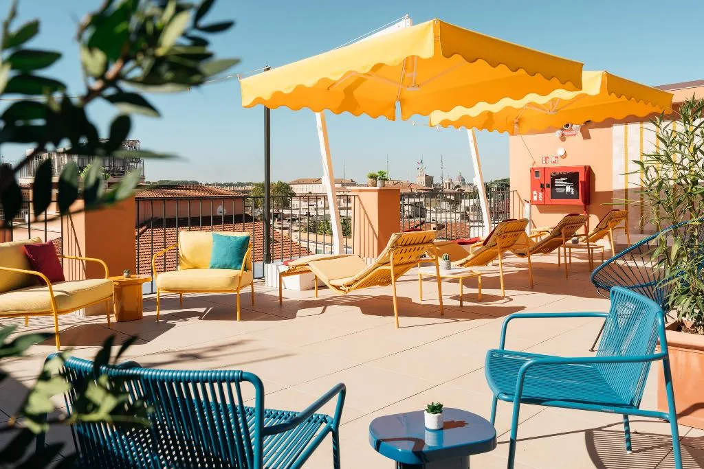 Terrace, Ruby Giulia Hotel Rome, Rome