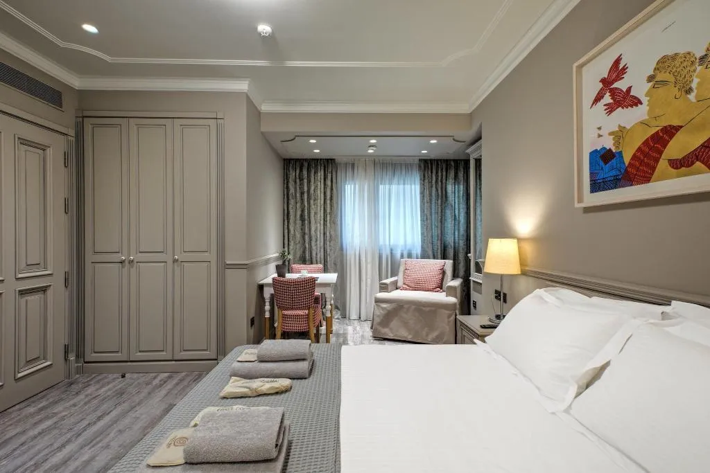 STUDIO TWO BEDS Room, Estia Boutique Apartments, Athens