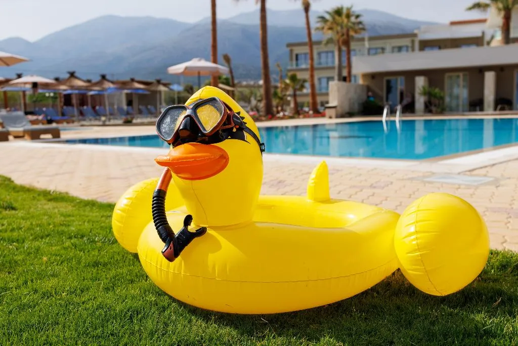 Pool, Malia Bay Beach Hotel & Bungalows, Crete