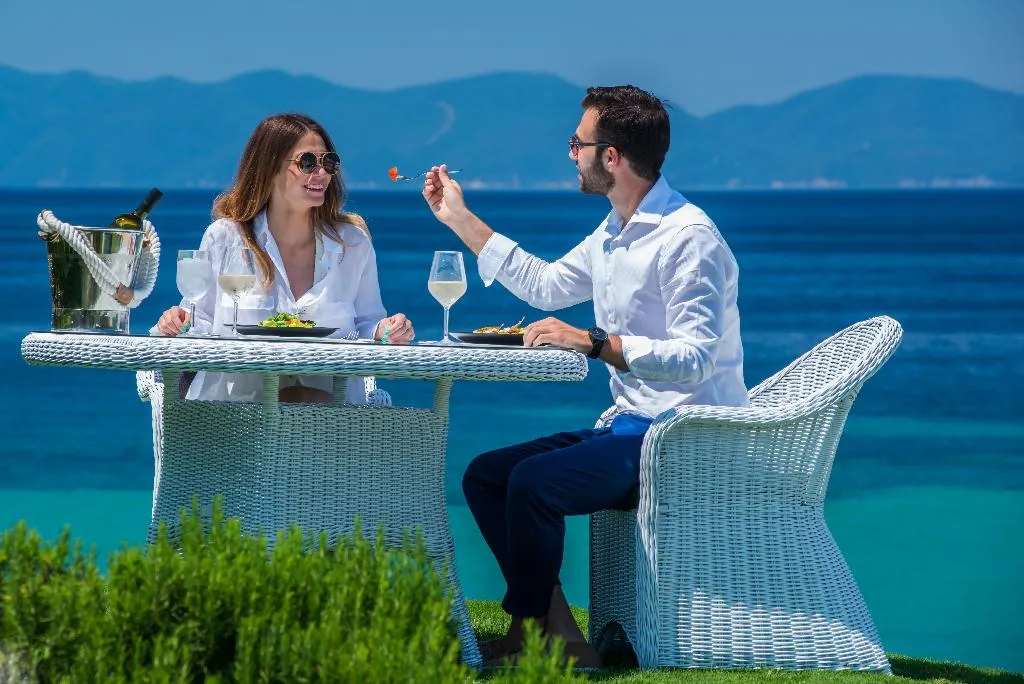 Restaurant, Avaton Luxury Beach Resort Relais & Chateau, Thessaloniki