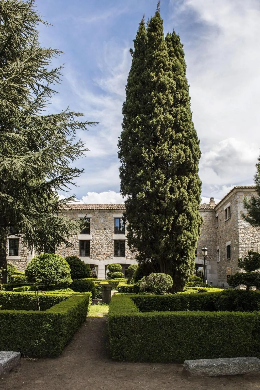 Terrace, Parador de Avila, Madrid