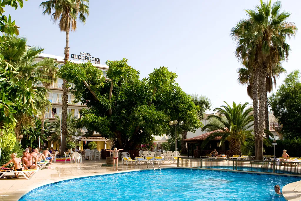 Pool, Hotel Boccaccio, Florence