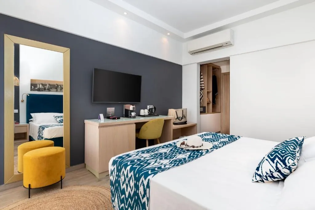 DOUBLE SEA VIEW WITH BALCONY Room, Mercure Rhodes Alexia Hotel & Spa, Rhodes