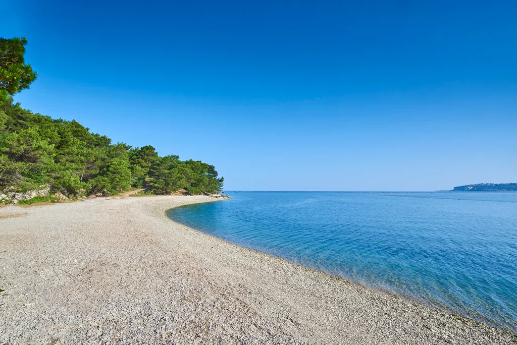 Beach, Apartments Kanegra Plava Laguna, Istria