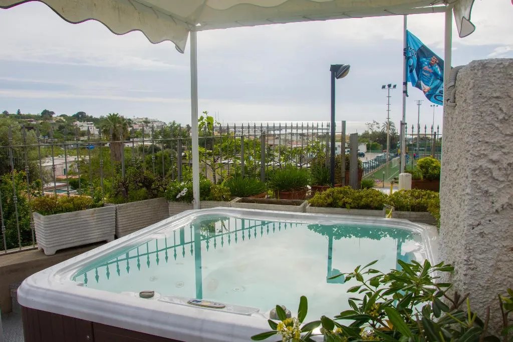 Pool, Hotel Villa Mena, Naples