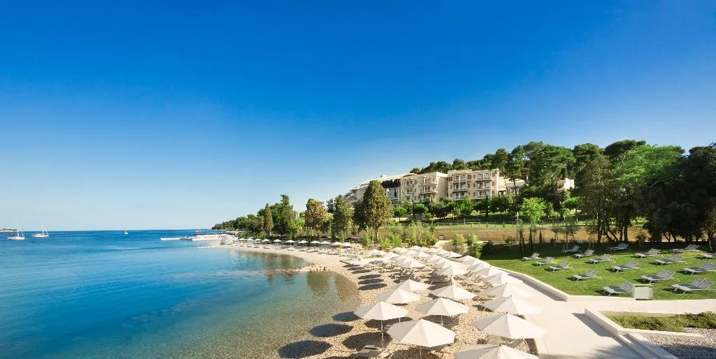 Beach, Monte Mulini Adults Exclusive hotel by Maistra, Istria