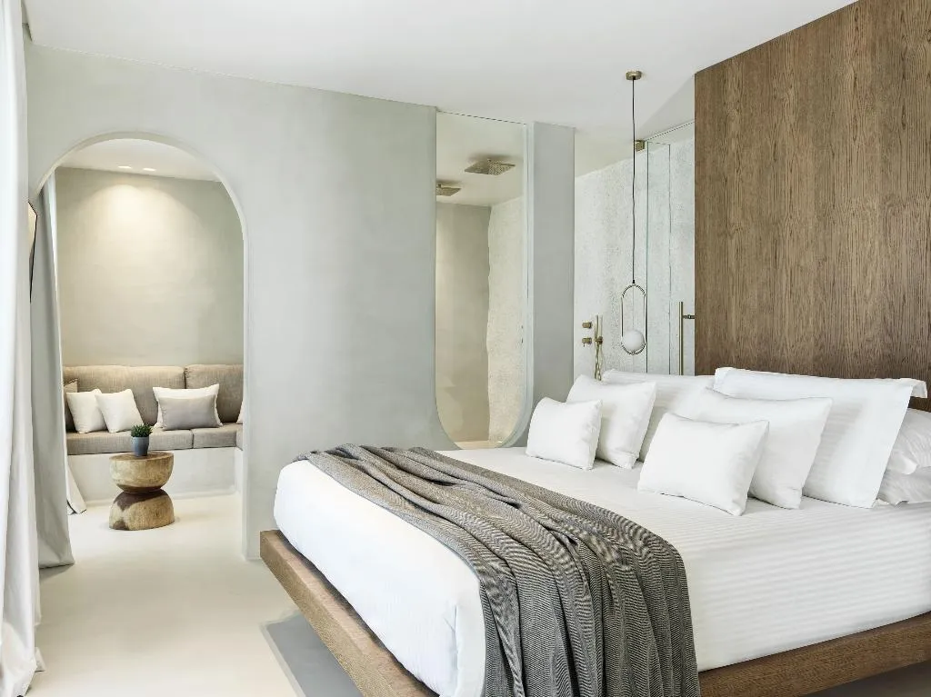 SUITE SEA VIEW WITH PRIVATE POOL Room, Mykonos Earth, Mykonos