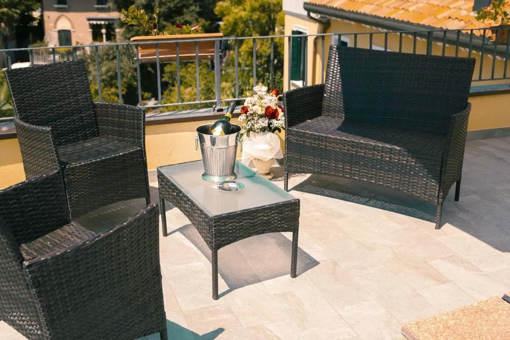 Terrace, Hotel Villa Edera, Venice