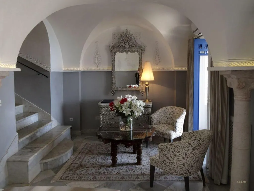 JUNIOR SUITE DELUXE QUEEN BED Room, La Villa Bleue, Tunisia