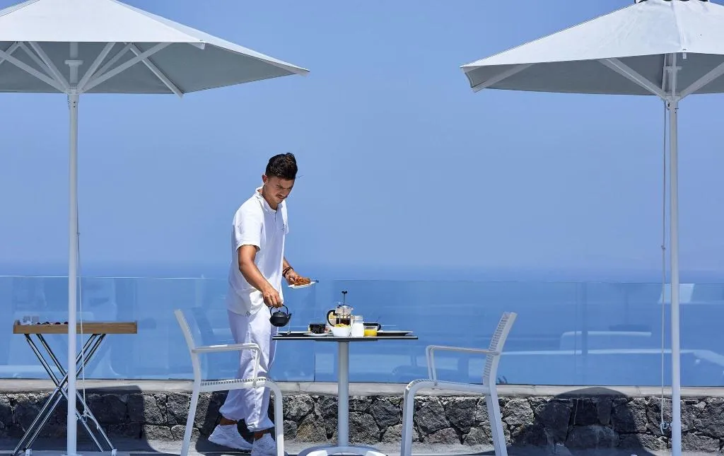 Terrace, Aperanto Suites, Santorini