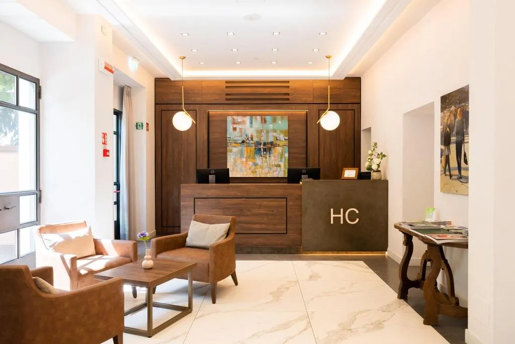 Lobby, Albergo Centrale, Milan
