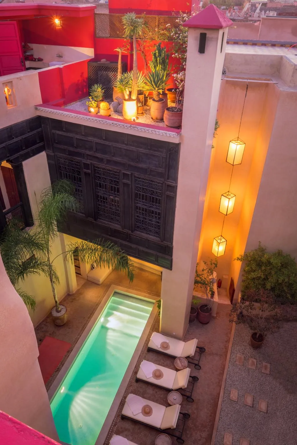General view, Riad Dar Karma, Marrakech