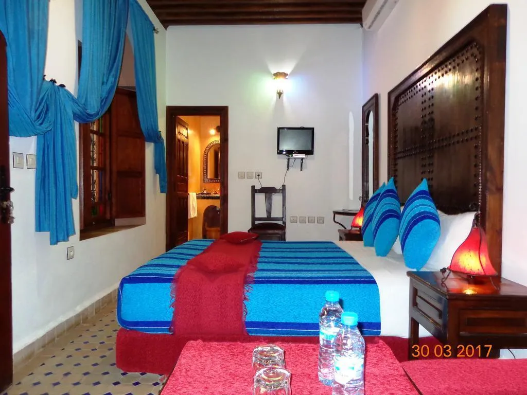 General view, Riad Ahlam, Fez