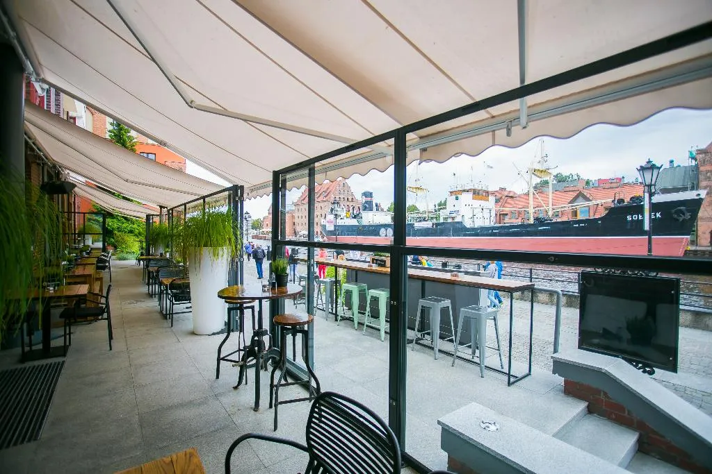 Terrace, Hanza Hotel, Gdansk