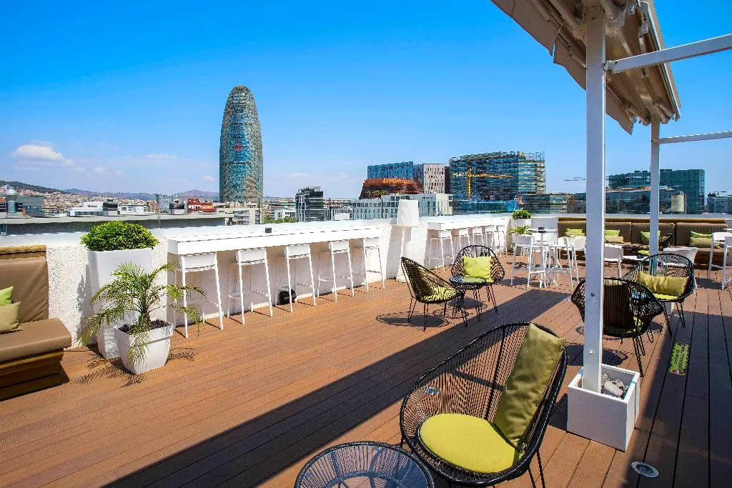 Terrace, ZT The Golden Hotel Barcelona, Barcelona