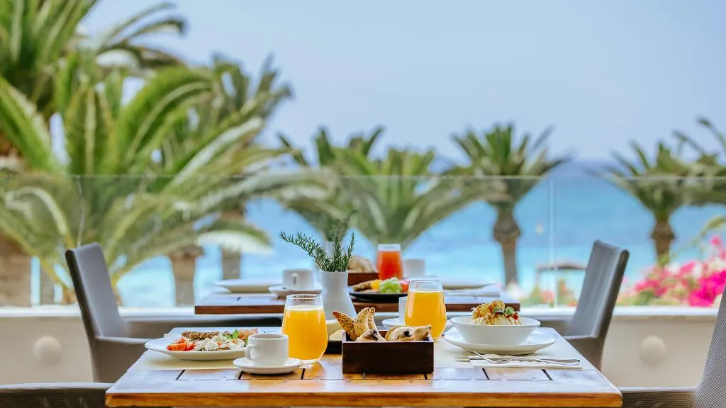 Restaurant, Alion Beach, Cyprus
