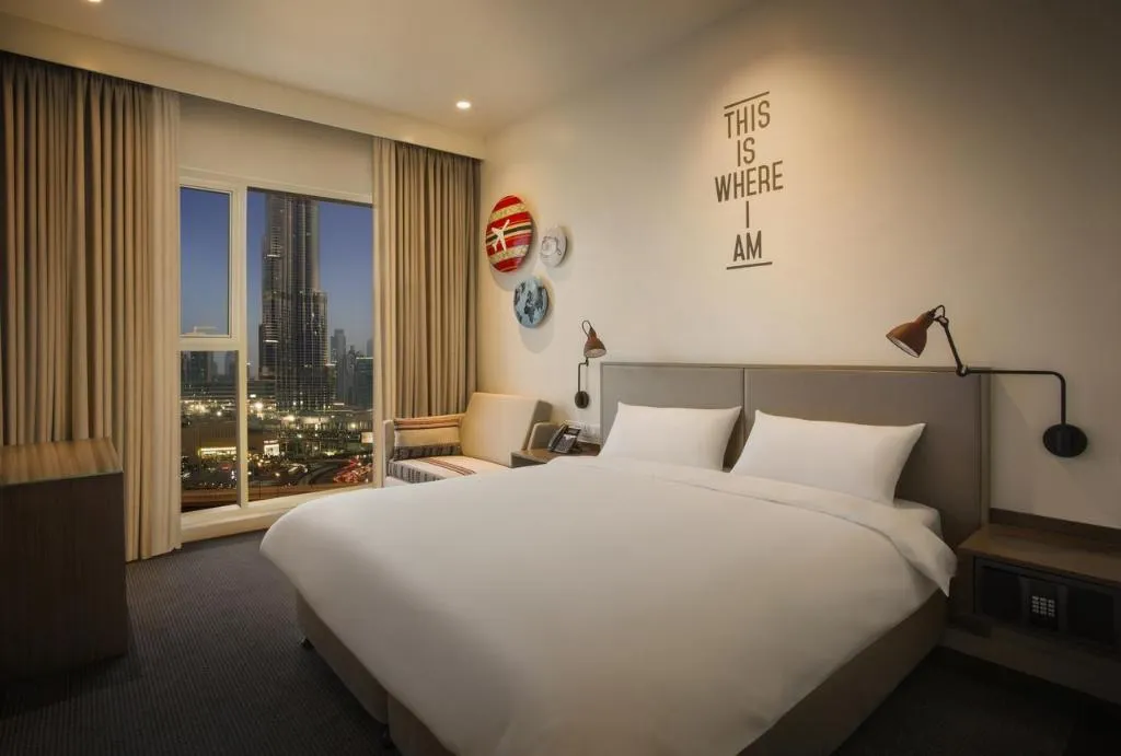 Double or Twin STANDARD Room, Rove Downtown Dubai, Dubai