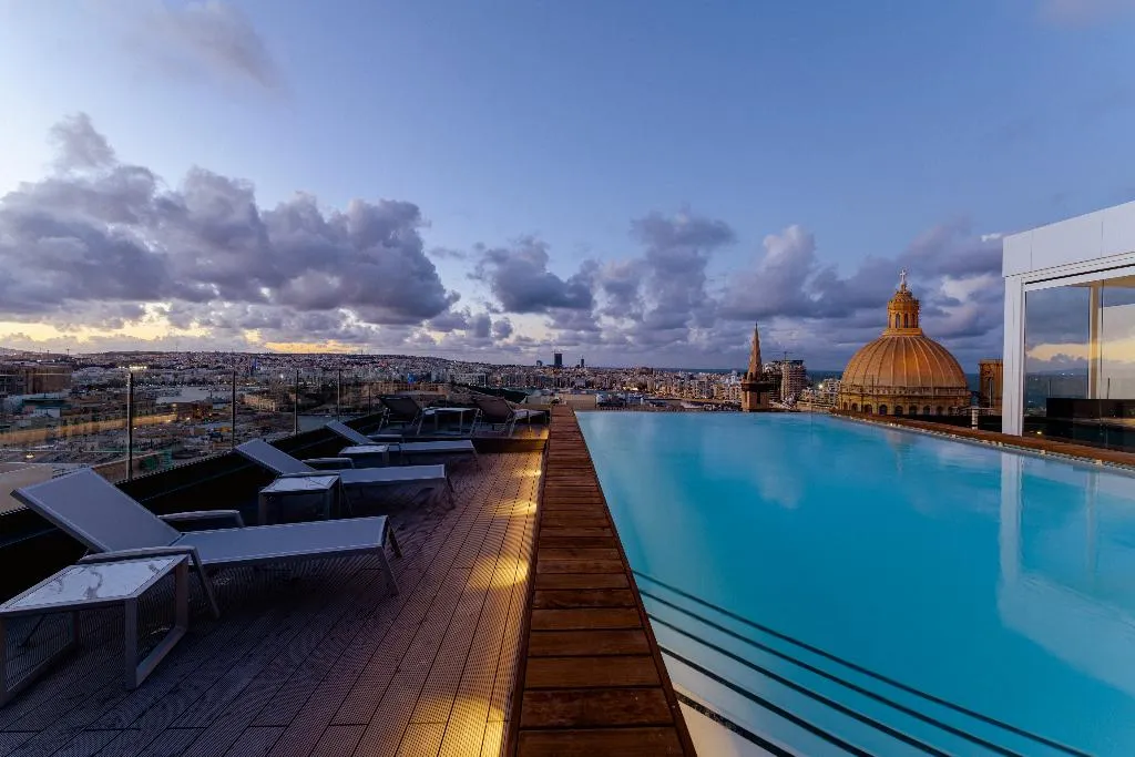 General view, The Embassy Valletta Hotel, Malta