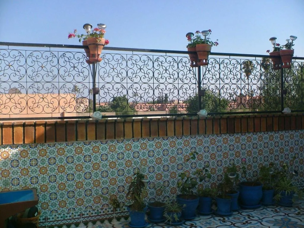 Terrace, Riad Karmel Rose De Marrakech, Marrakech