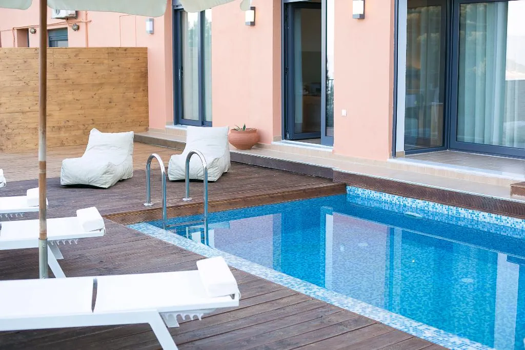 VILLA THREE BEDROOMS WITH PRIVATE POOL Room, Skiathos Gea Villas, Skiathos