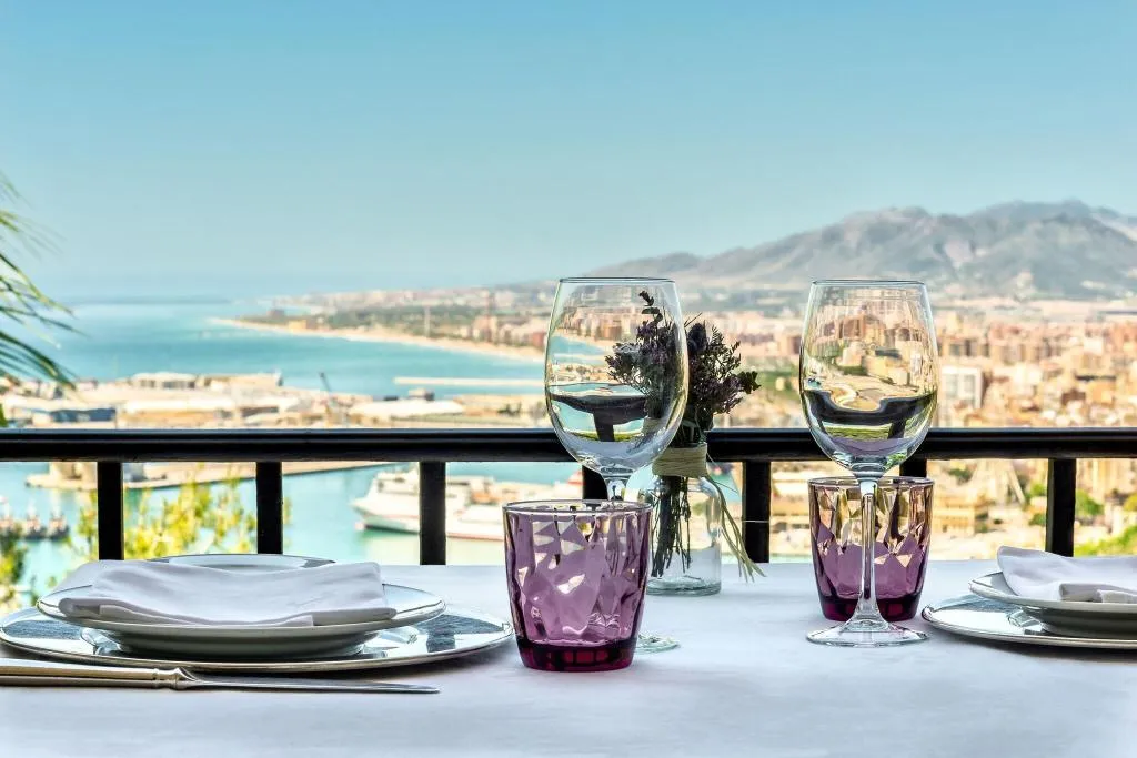 Restaurant, Parador de Malaga. Gibralfaro, Costa Del Sol