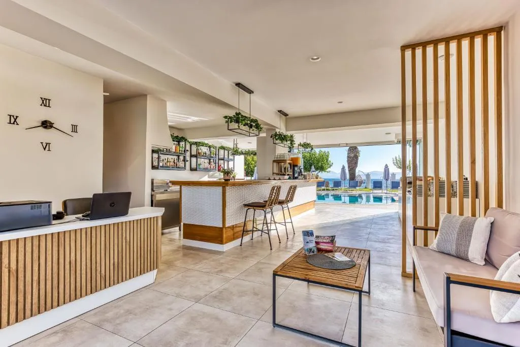 Lobby, Sirocco hotel, Corfu