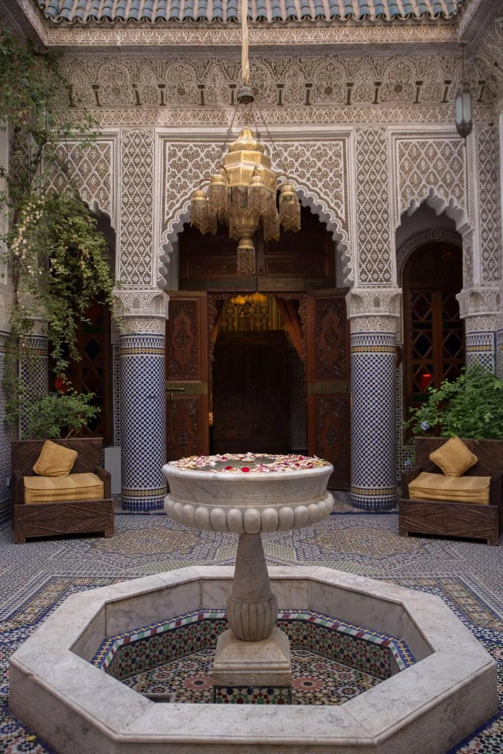 Terrace, Palais Sebban, Marrakech