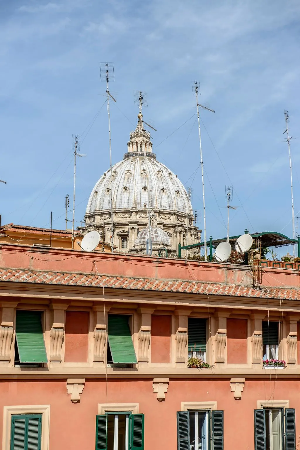 General view, Emmaus, Rome