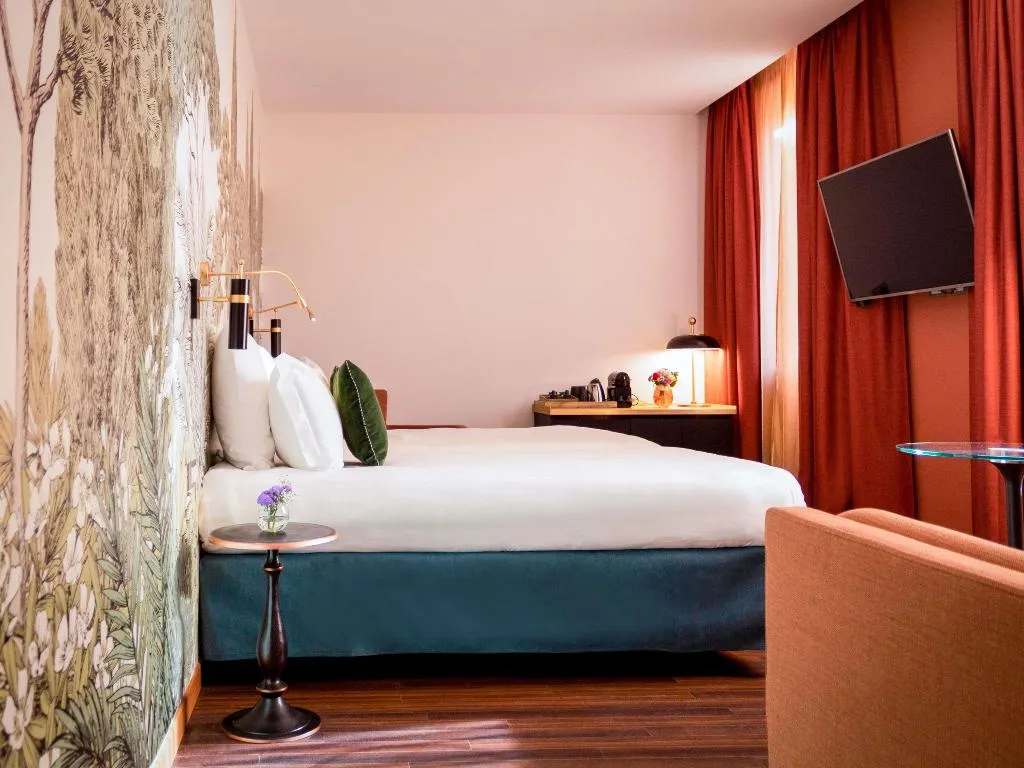 Double or Twin SUPERIOR QUEEN BED Room, Mercure Roma Corso Trieste, Rome