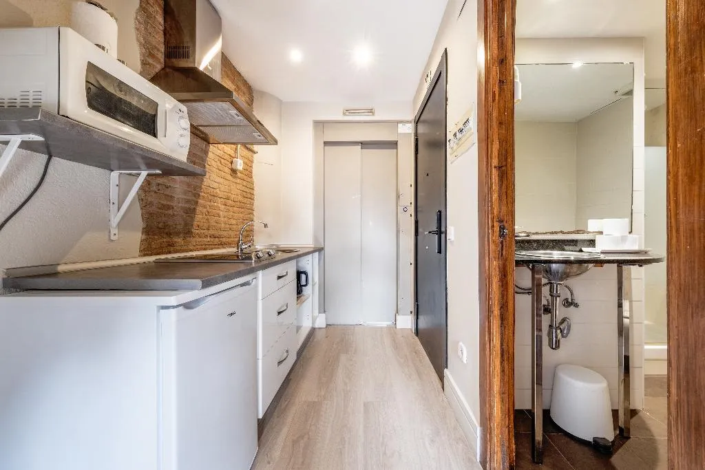 STUDIO CAPACITY 1 Room, AinB Picasso-Corders Apartments, Barcelona