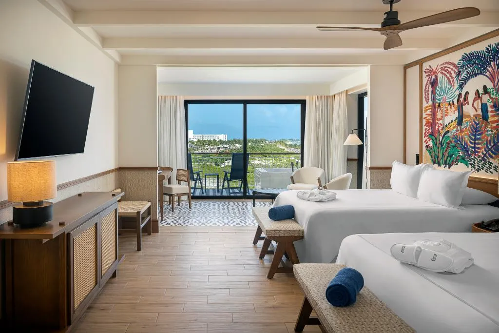 JUNIOR SUITE PREMIER OCEAN FRONT Room, Ocean Allure Costa Mujeres Adults Only All Incl, Cancun Area