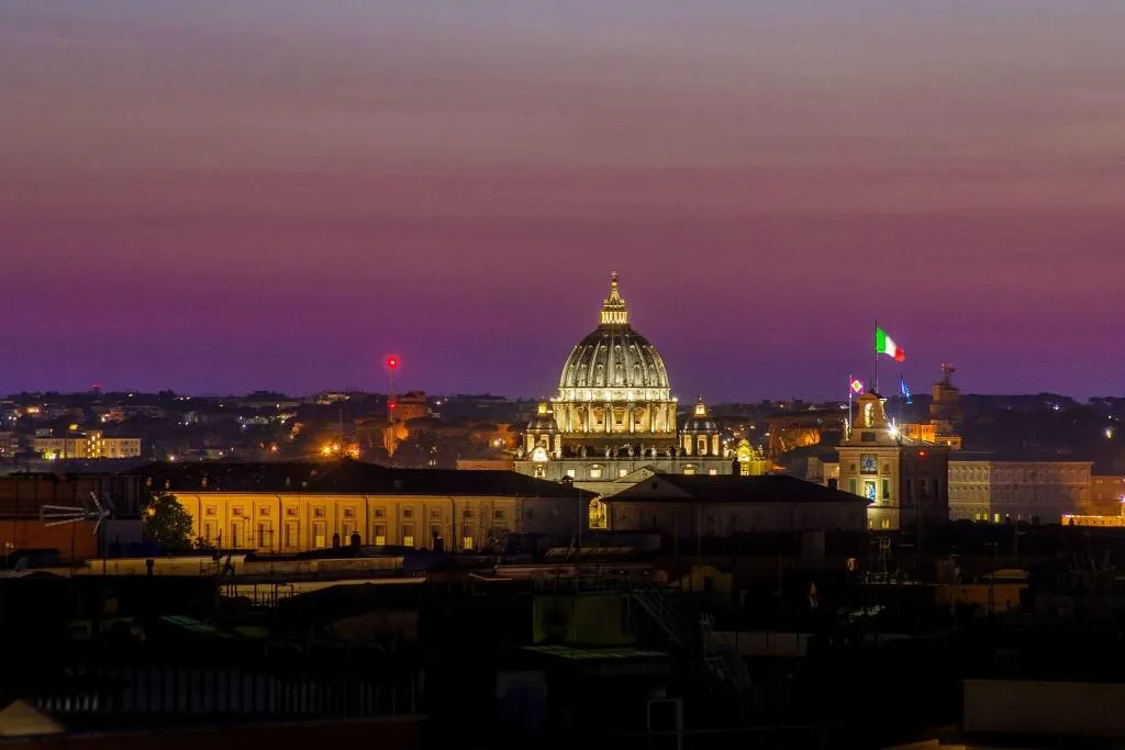 General view, Gioberti, Rome