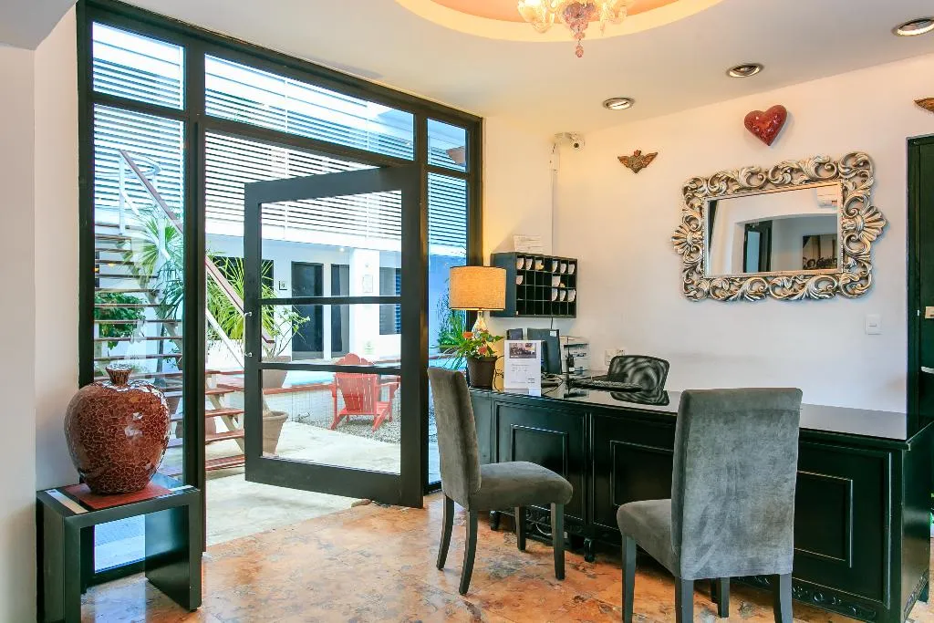 Lobby, Casa Ticul, Playa Del Carmen