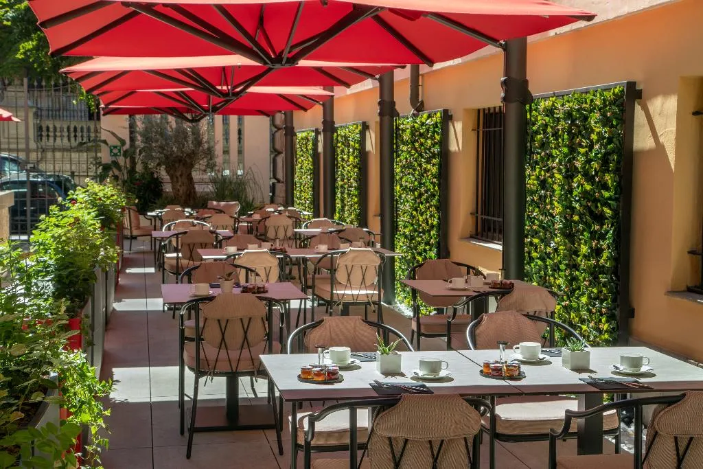 Terrace, Rose Garden Palace, Rome