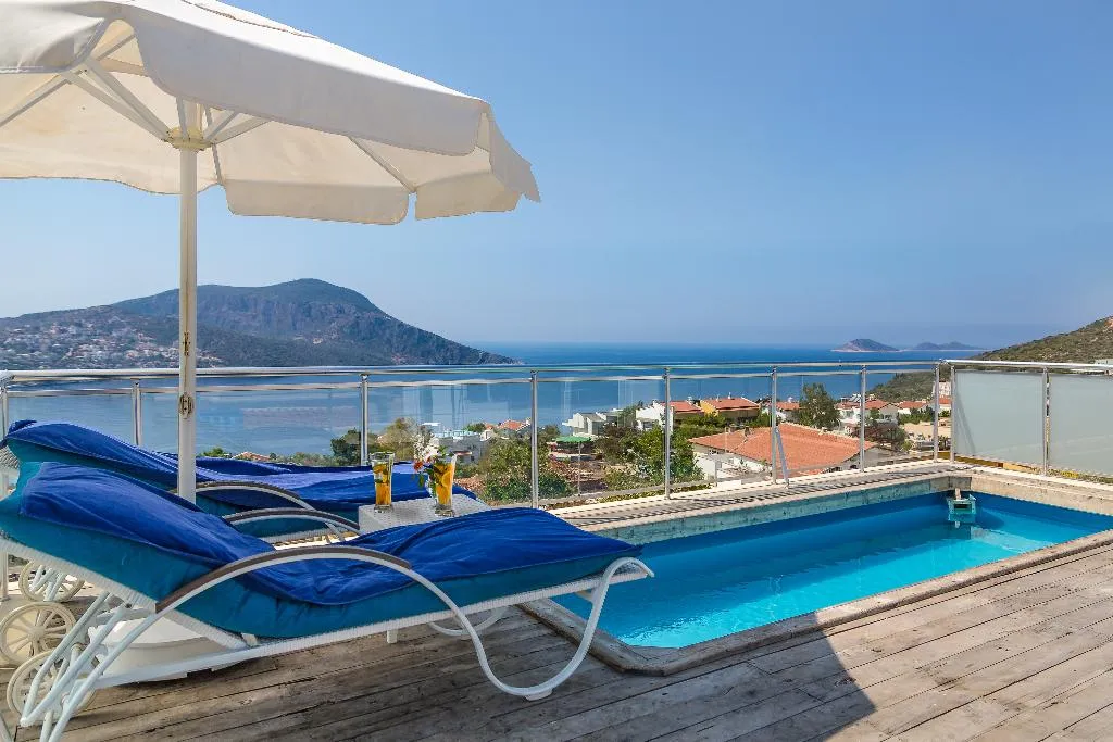 DOUBLE SEA VIEW WITH PRIVATE POOL Room, Oasis Hotel Kalkan +16, Dalaman
