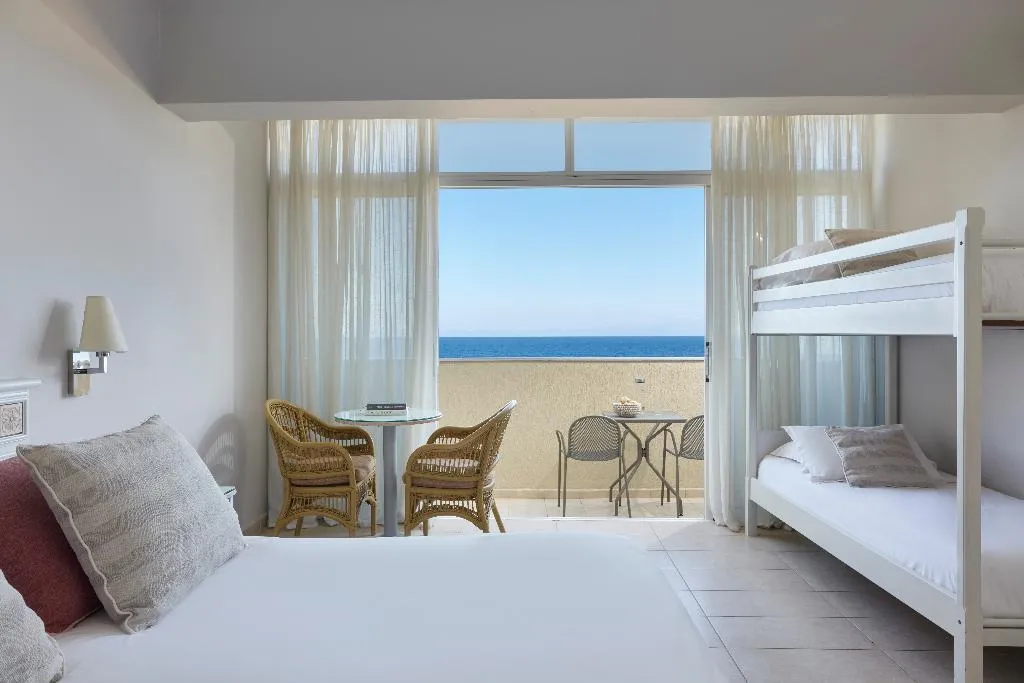 FAMILY ROOM SEA VIEW Room, Atlantica Princess Hotel, Rhodes