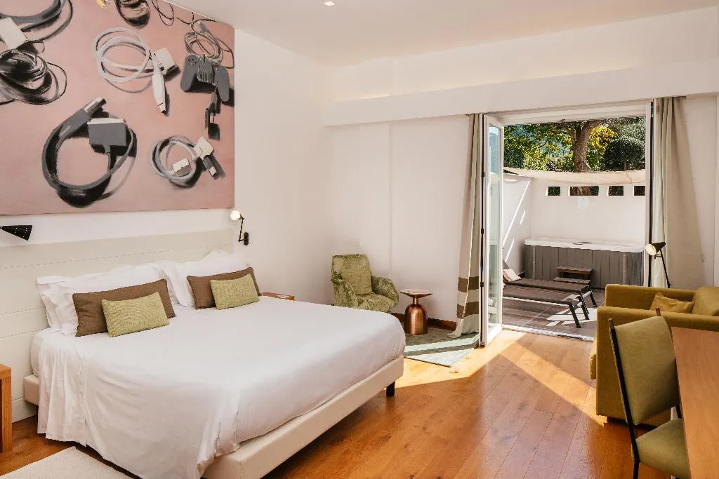 JUNIOR SUITE WITH JACUZZI Room, Villa Fiorella Art Hotel, Naples