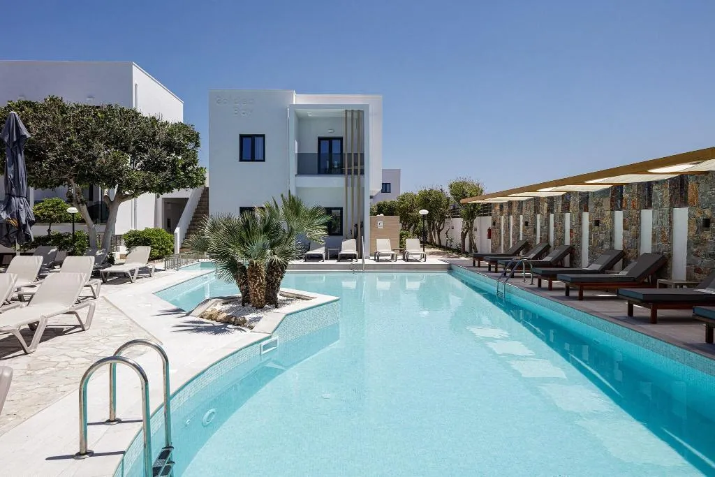 General view, Golden Bay Boutique Hotel & Bungalows, Crete