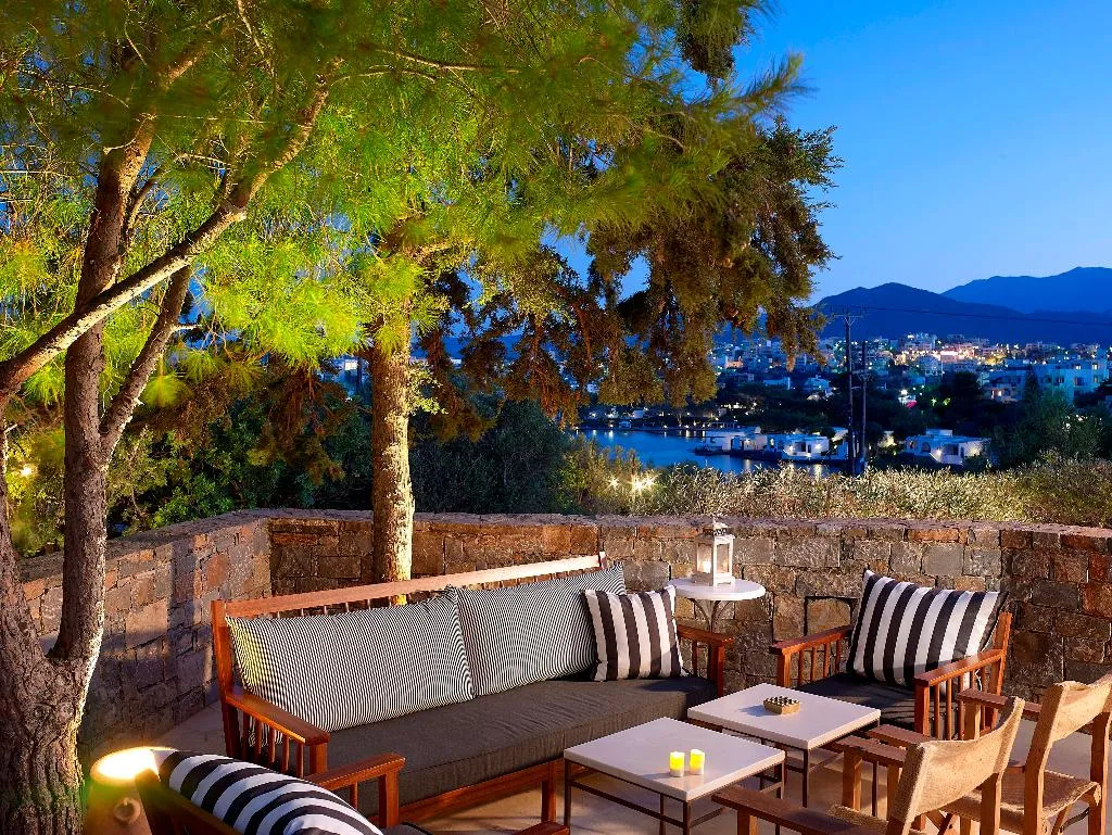 Terrace, St Nicolas Bay Resort Hotel & Villas, Crete