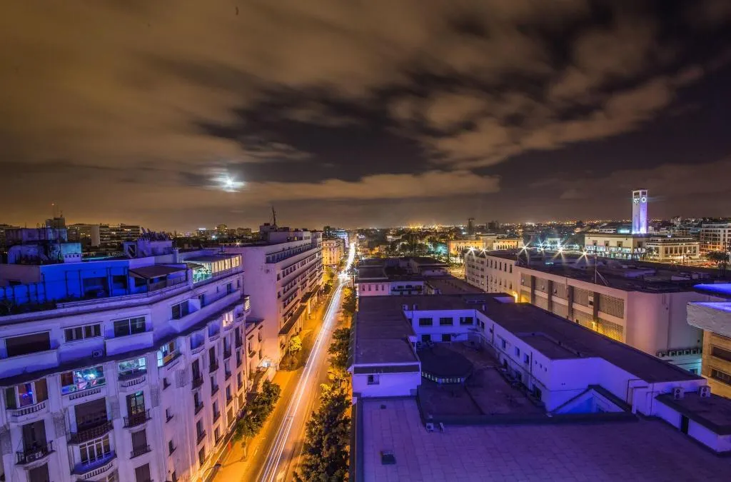 Terrace, Prince De Paris, Casablanca