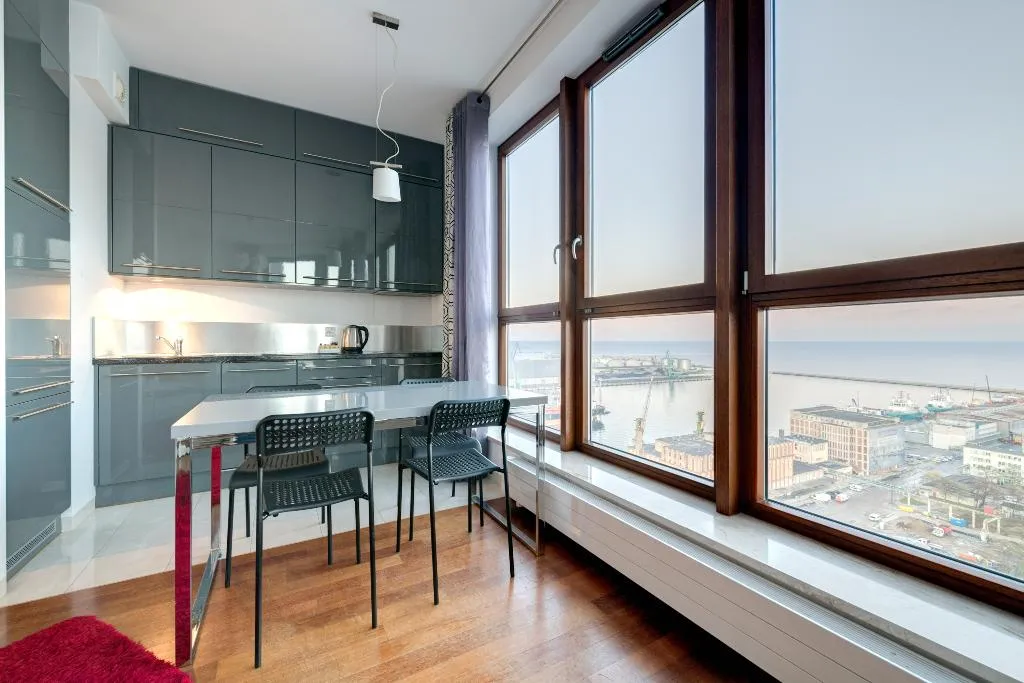 APARTMENT SEA VIEW ONE BEDROOM Room, Dom & House - Apartments Sea Towers, Gdansk