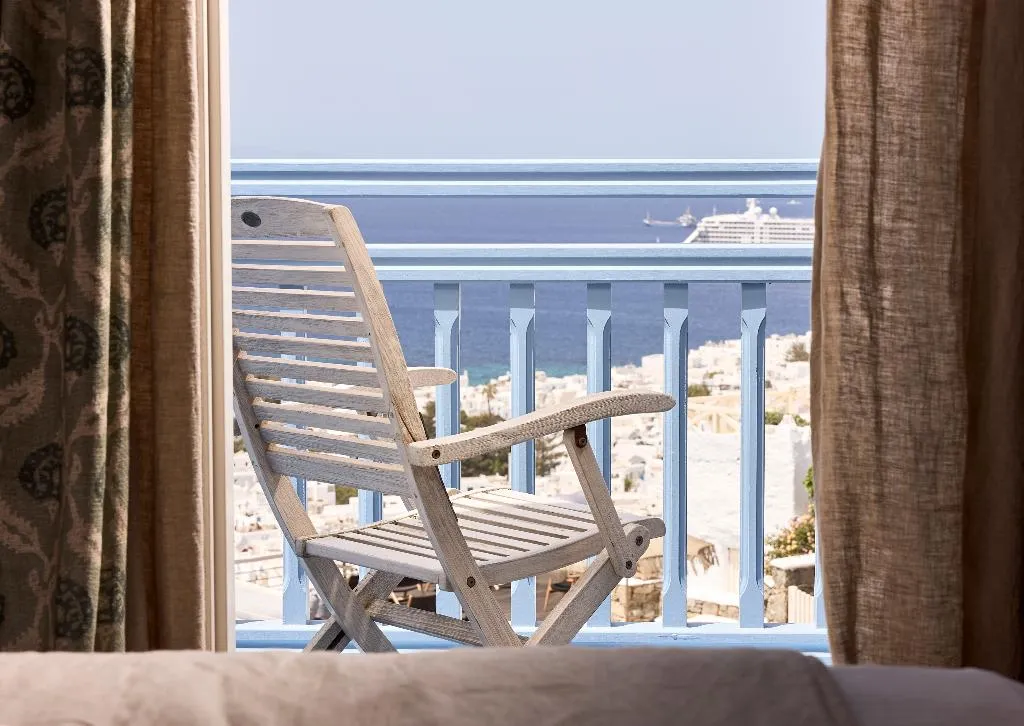 Double or Twin SIDE SEA VIEW Room, Vencia Boutique Hotel, Mykonos