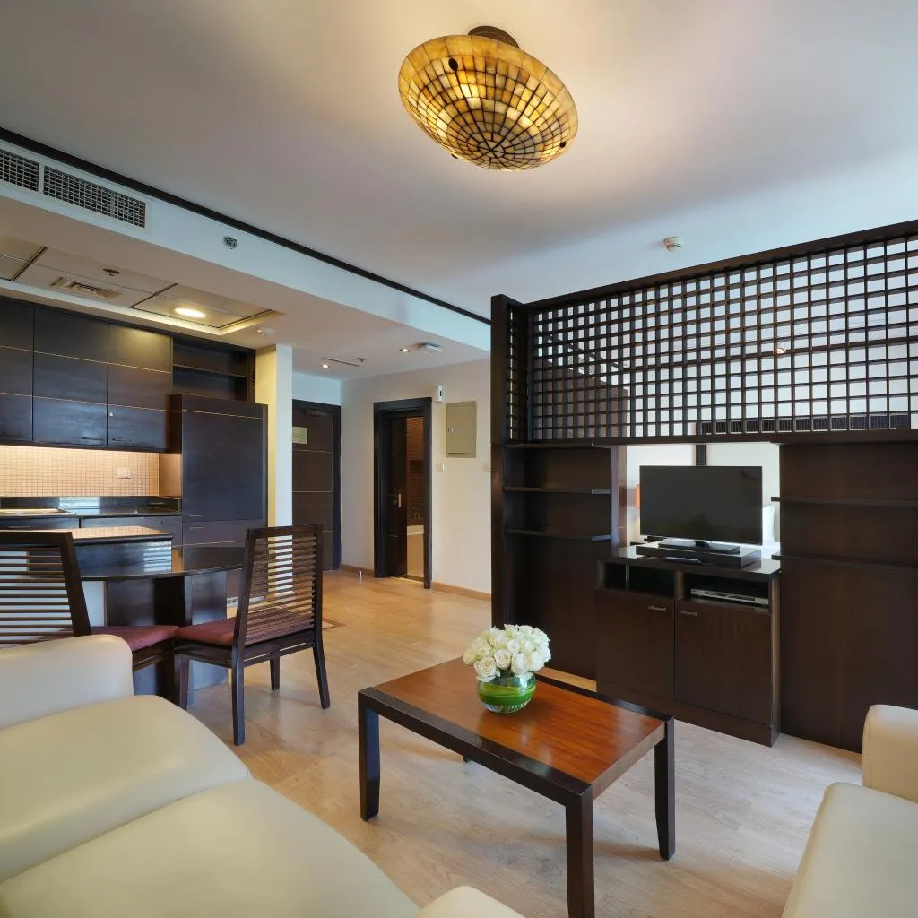 STUDIO CLASSIC KING BED Room, Park Apartments Dubai,an Edge by Rotana Hotel, Dubai